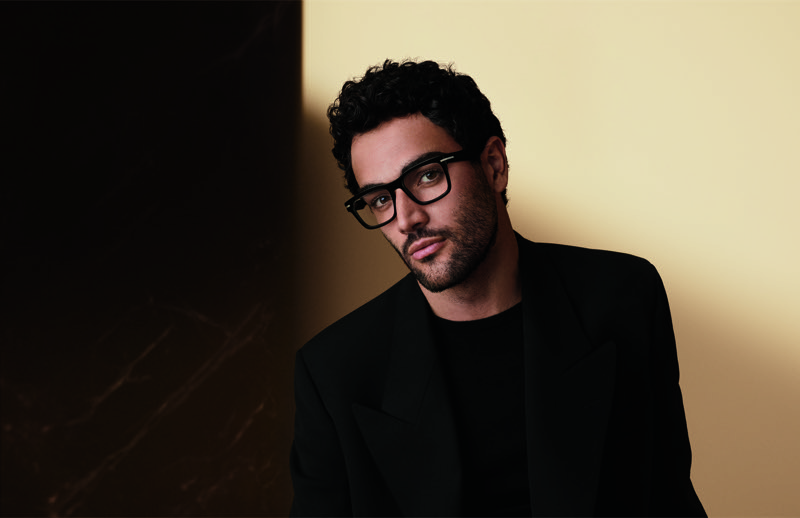 Matteo Berrettini dons the BOSS 1720 Optical glasses for the brand’s fall-winter 2024 eyewear campaign.