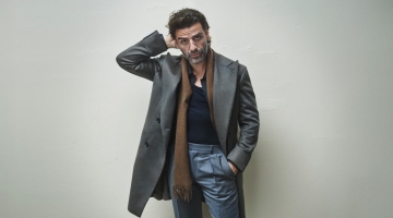 Oscar Isaac is Chic in New Brioni Fall 2024 Ad Images