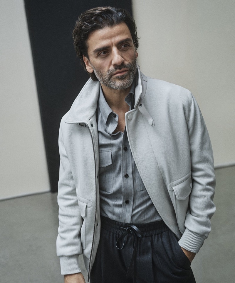 Oscar Isaac Reunites with Brioni for Fall 2024 Campaign