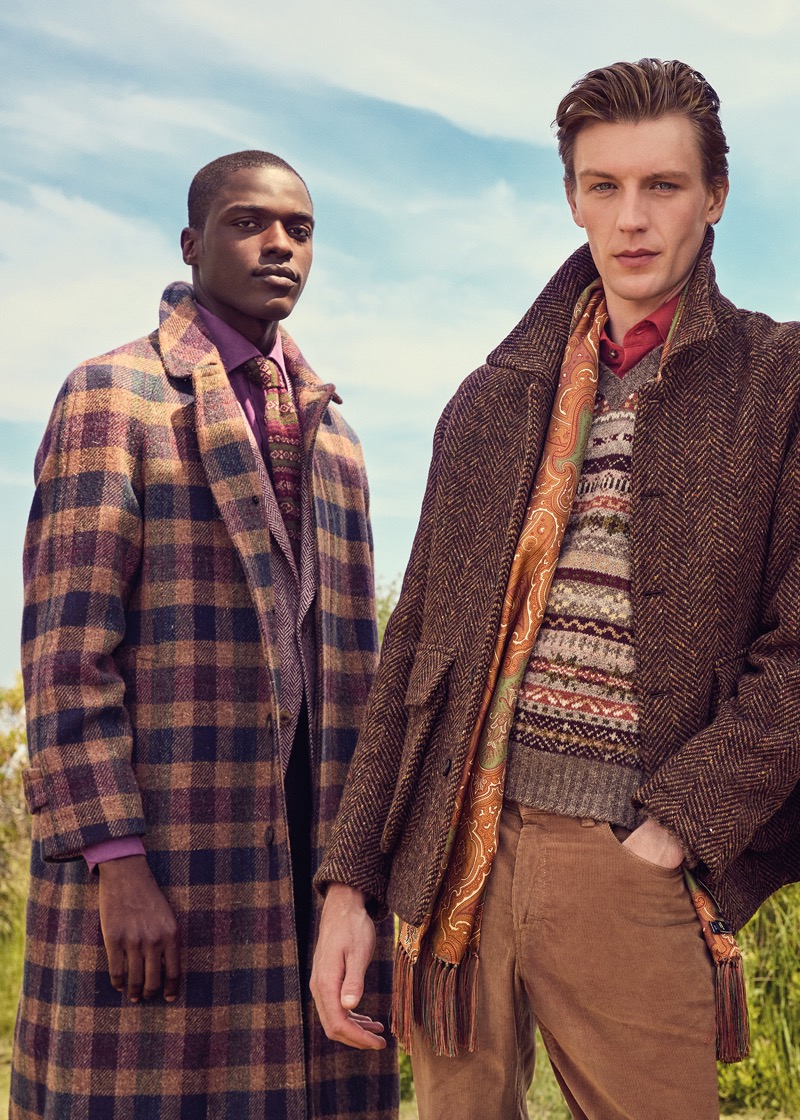 Paul Stuart inspires with classic outerwear based in autumnal tones for 2024.