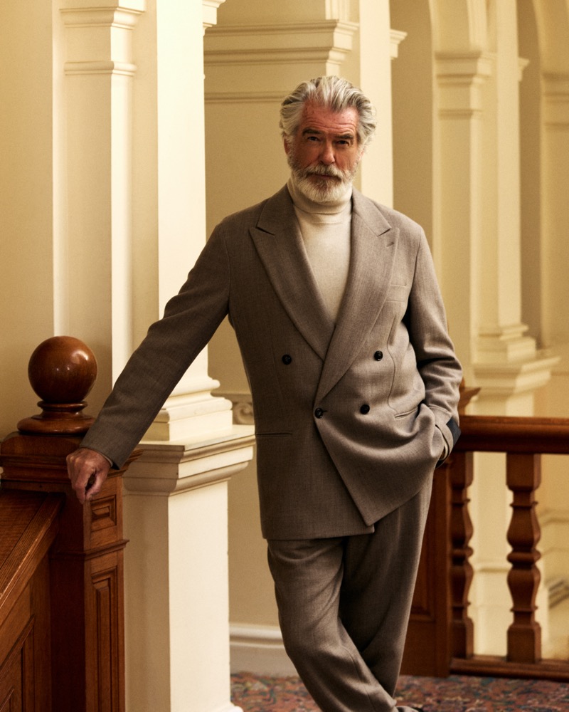 Pierce Brosnan Giorgio Armani Kith Campaign 2024 007