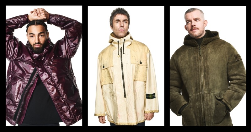 Stone Island unveils its fall-winter 2024 campaign featuring Sage Elsesser, Liam Gallagher, and Russell Tovey.