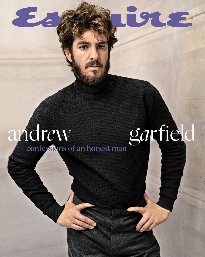 Andrew Garfield covers the October/November 2024 issue of Esquire in Prada.