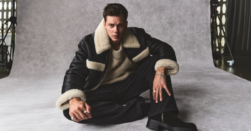 Bill Skarsgard HM Atelier Fall 2024 Campaign