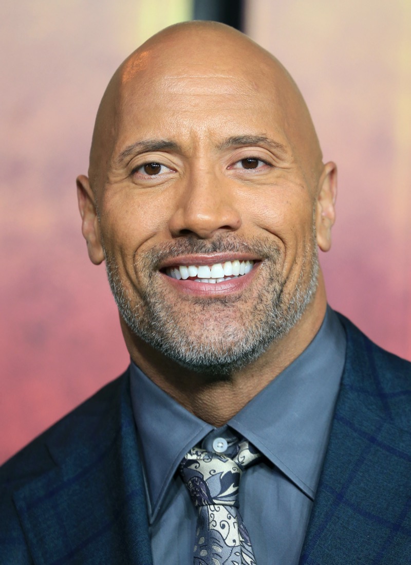 Dwayne “The Rock” Johnson Oval Face Shape