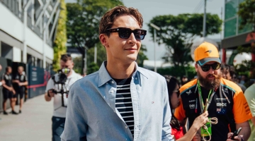 George Russell Tommy Hilfiger Singapore Grand Prix