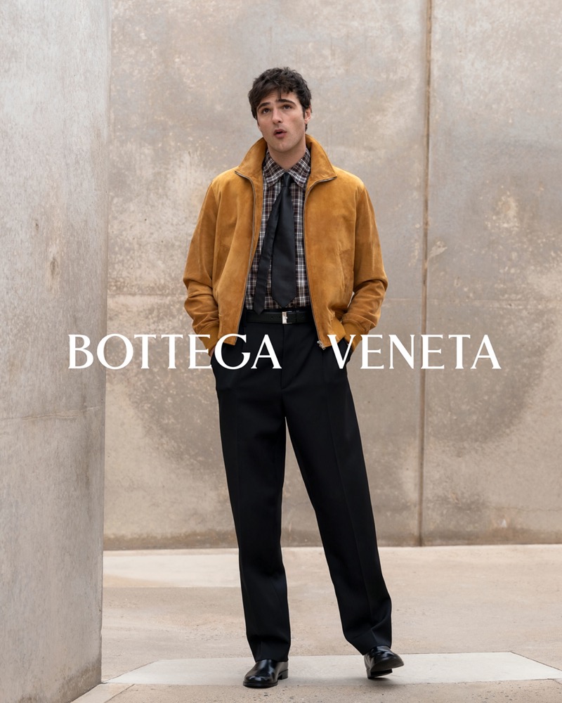 Jacob Elordi charms as the star of Bottega Veneta’s newest advertisement.