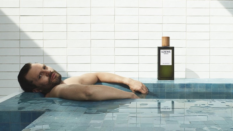 Jamie Dornan fronts the Loewe Esencia fragrance campaign.