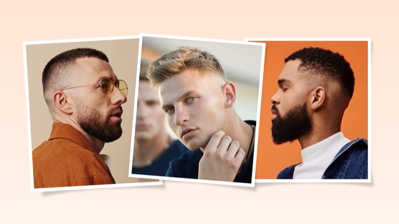 Explore popular razor fade haircuts for men.