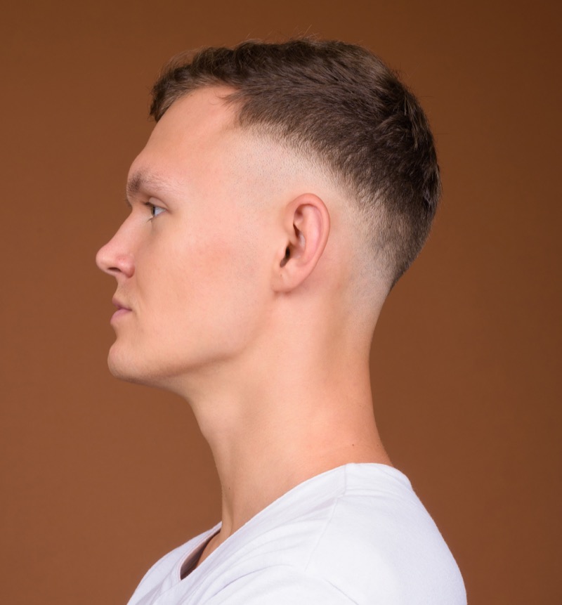 Textured Crop Razor Fade Haircut