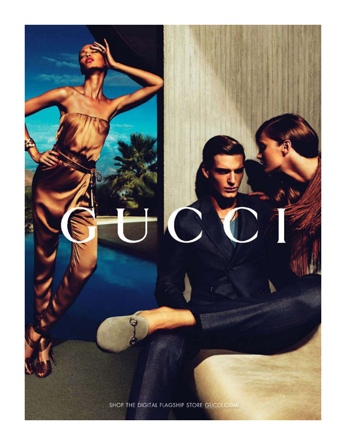 Gucci Spring 2011 Campaign | Nikola Jovanovic & Gen Huismans by Mert ...