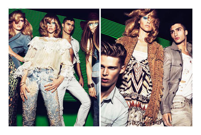 Just Cavalli Spring 2011 Campaign | Nils Butler & Mario Loncarski by ...