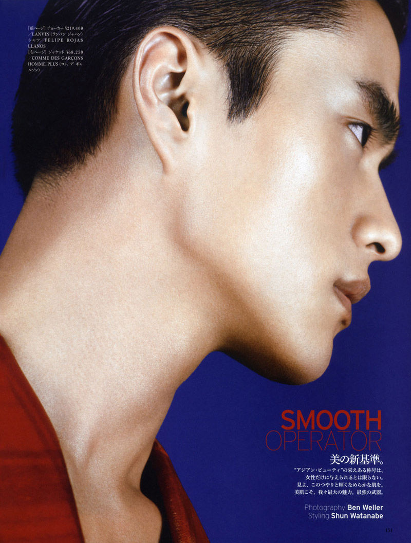 Zhao Lei By Ben Weller For Vogue Hommes Japan The Fashionisto